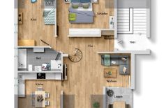 3. Obergeschoss - Dachgeschoss