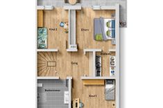 Grundriss Obergeschoss