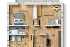 Grundriss Obergeschoss