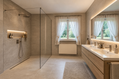 Badezimmer EG - KI generiertes Konzeptfoto