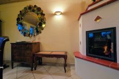 wasserführender Kaminofen