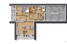 Grundriss Obergeschoss - Dachgeschoss