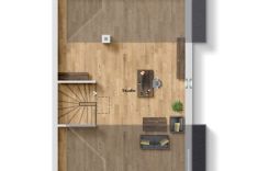 Grundriss Dachgeschoss - Studio