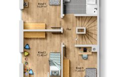 Grundriss Obergeschoss